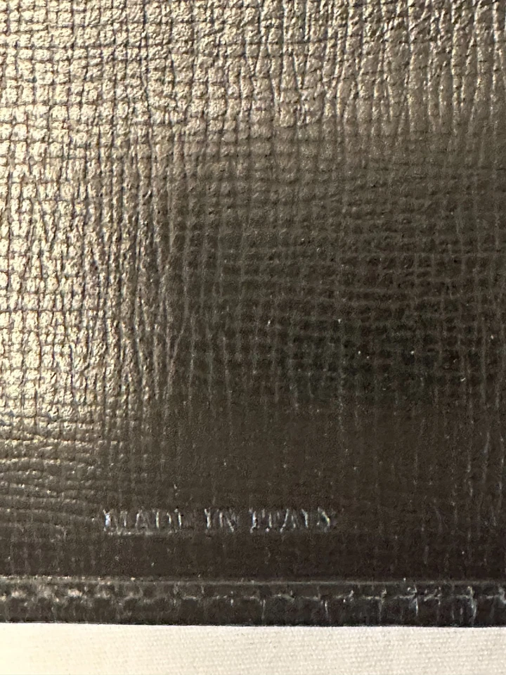 ERMENEGILDO ZEGNA - BILLETERA HOMBRE Diseñador - Artículo Boutique Perfecto Estado Foto 3 de 4