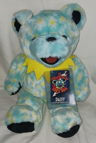 Large 14" Grateful Dead Liquid Blue Teddy Bear DAISY LE of 4800 Japan