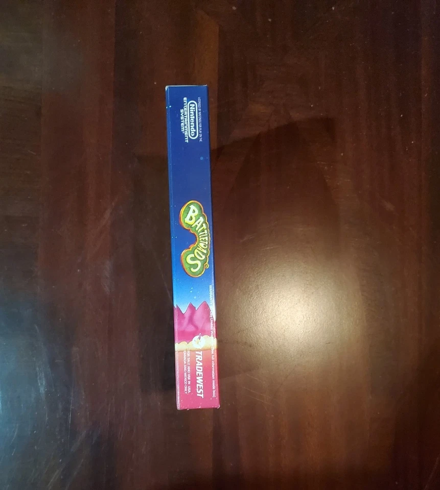 Battletoads NES Nintendo 1991 Oval SOQ REV-A Box Only REG Card MINT Crisp!! RARE - Image 4 of 4