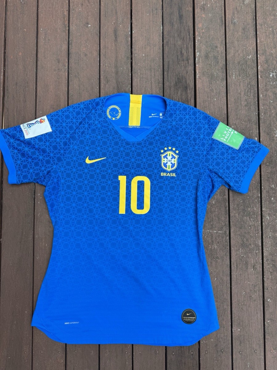 Maillot Porté Par Marta Vieira Da Silva - Coupe Du Monde 2019 Brésil - Rare, Occasion