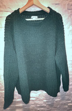 EUC Women's AMERICAN EAGLE Open Knit Oversized Comfy Soft L/S Sweater Green S