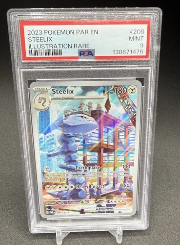 Steelix graded PSA 9 for sale on eBay