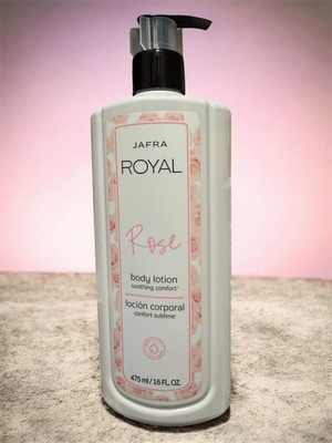 JAFRA ROYAL Rose Soothing Comfort Body Moisturizer Lotion 475ml / 16 fl oz