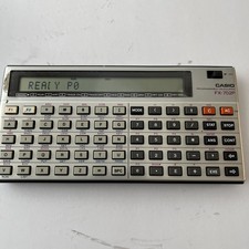 Vintage Casio FX-702P Programmable Calculator. Tested working