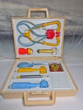 Fisher-Price Medical Kit 936 1977 Pretend Play Doctor Toy Set Complete Set
