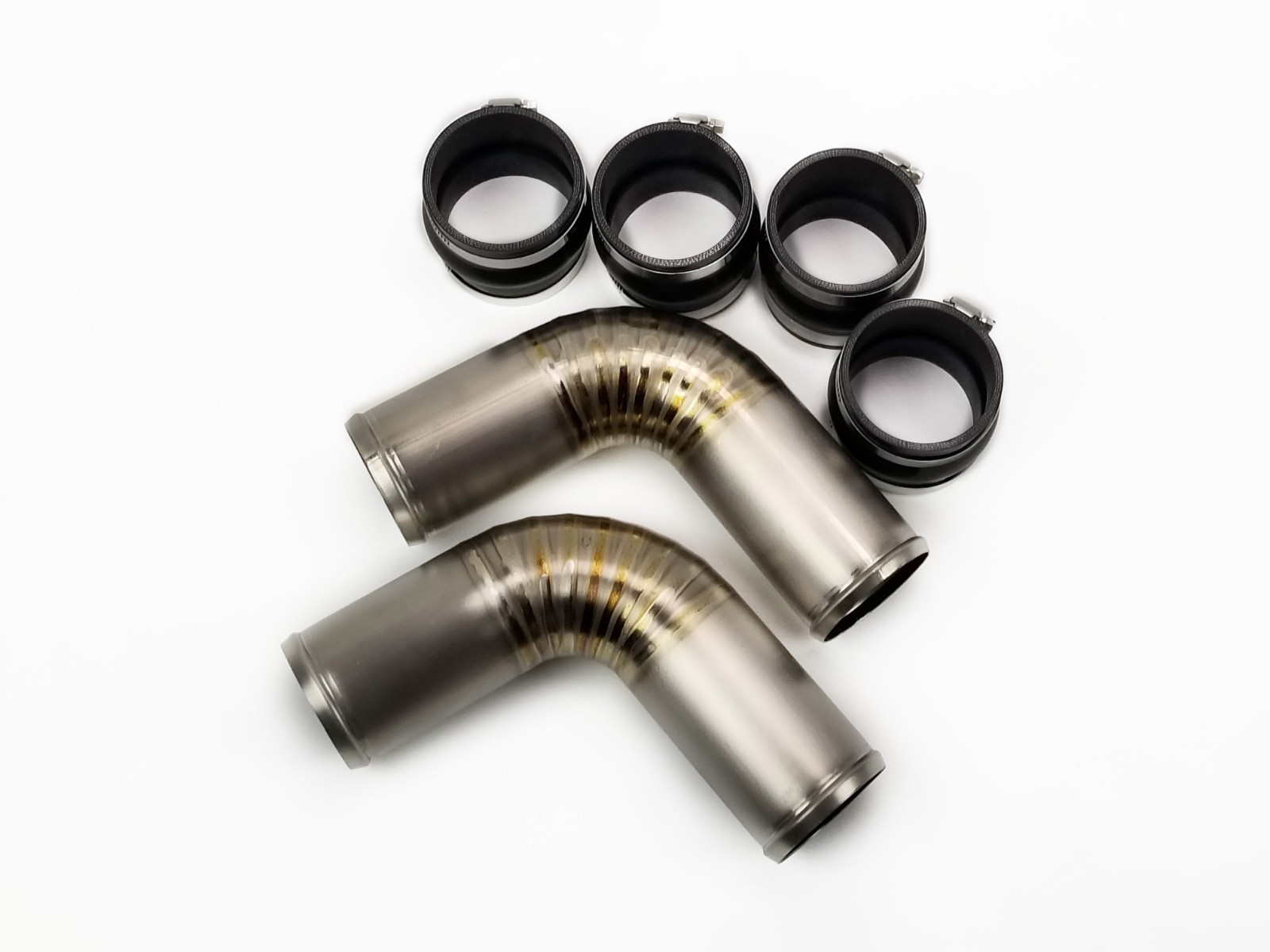 Pride Exhaust Acura NSX 2017-2022 Titanium Charge Pipes NC1 Turbo Type S
