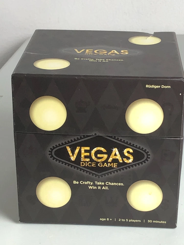 Vegas Dice Game Ravensburger Complete *Box wear* Open Box Never played OOP - Image 3 of 4