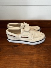 Boys Kids Gymboree Tan Hook And Loop Strap Wedding Summer Boat Shoes Size 1