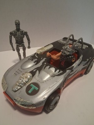 Kenner Carolco 1991 Terminator 2 Car with Arnold Figure