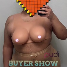 Silicone Breast Forms C-H Cup Breast Plates Fake Boobs Crossdresser Drag Queen