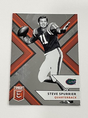2018 Panini Elite Draft Picks Football #89 - Steve Spurrier - Florida Gators