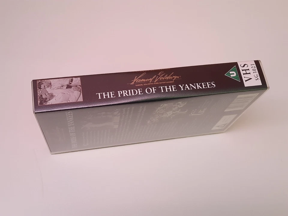 The Pride Of The Yankees 1942 VHS UK PAL Video Gary Cooper Teresa Wright - Bild 3 von 4