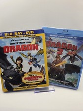 How To Train Your Dragon Blu-Ray , How to Train Your Dragon 2 Blu-Ray, NEW 