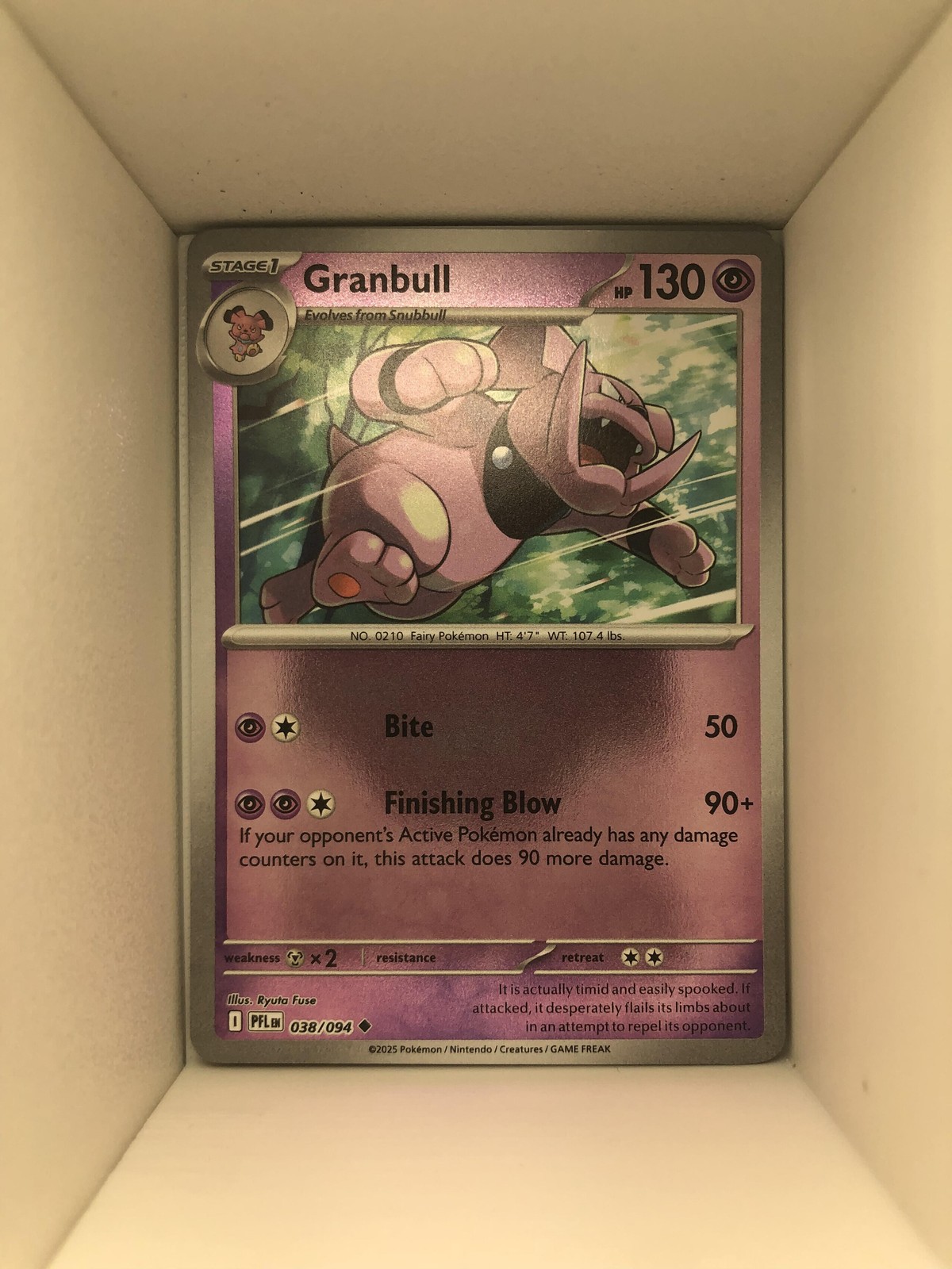 ME02: Phantasmal Flames #038/094 Granbull