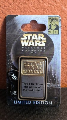 Disney Star Wars Weekends 2013 Pivot Series Pin Limited Edition 1500