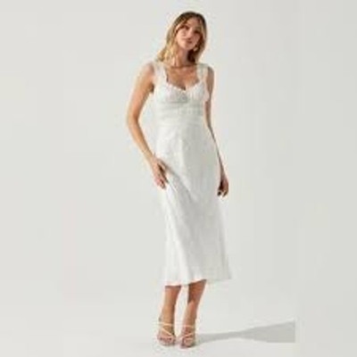 astr the label ruffle midi dress Off Shoulder Ruffle Midi Dress