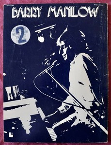 "Barry Manilow Music from 2 Hit Albums,123 Pages,1975 Columbia Pub+ CD May F