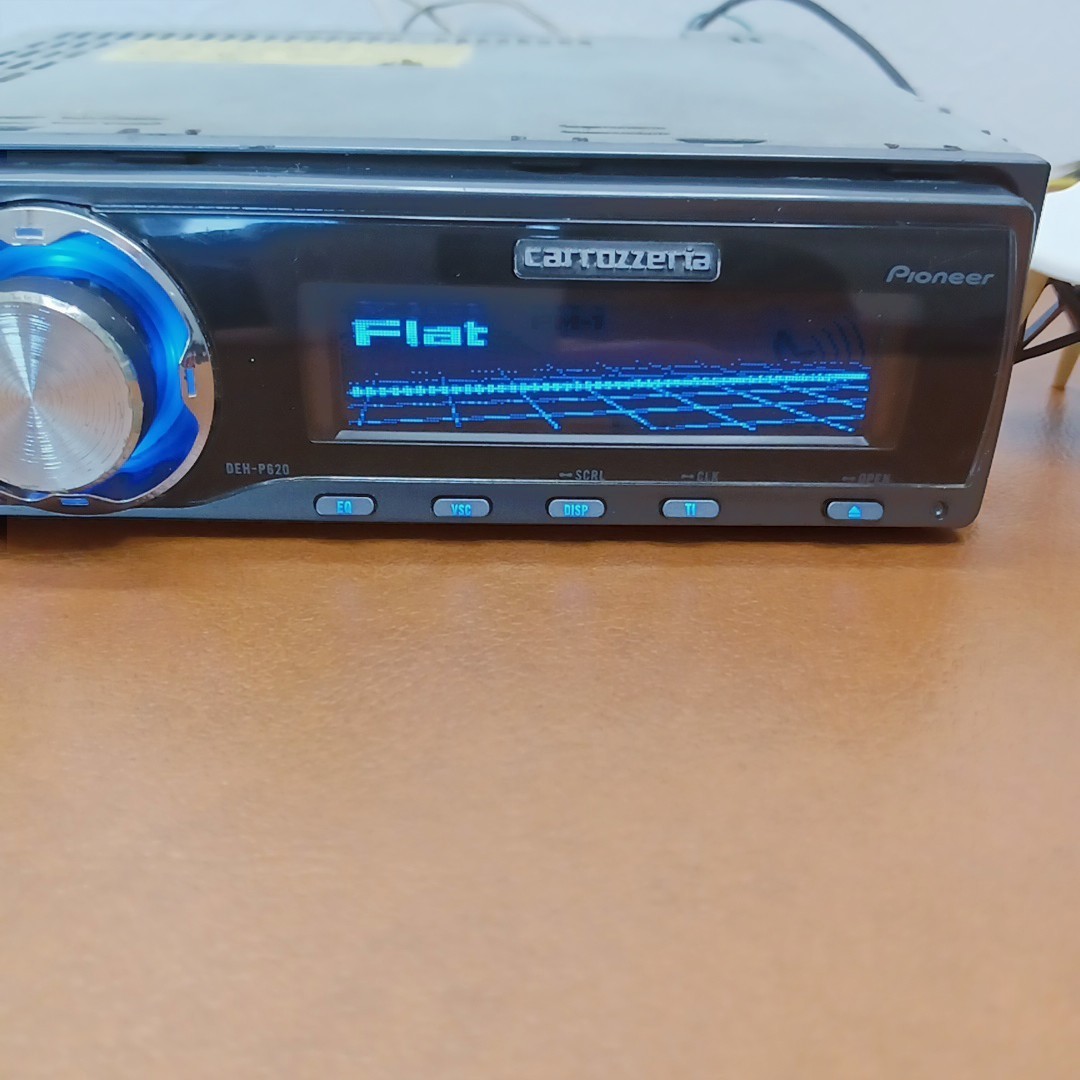 Pioneer Carrozzeria DEH-P620 1DIN Car Audio CD Player Tested Used