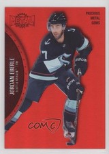 2021-22 Skybox Metal Universe PMG Red 75/100 Jordan Eberle #97 4lz