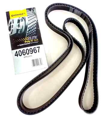 Serpentine Poly-V Belt Quiet Belt Gatorback CONTINENTAL ELITE/Goodyear 4060967