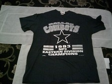 VINTAGE DALLAS COWBOYS 1993 NFC EAST DIVISION CHAMPIONS EXTRA LARGE T-SHIRT NEW