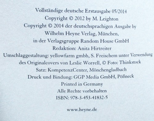 M. Leighton - ADDICTED to YOU - Atemlos ROMAN Heyne 2014 TB Taschenbuch - Bild 5 von 5