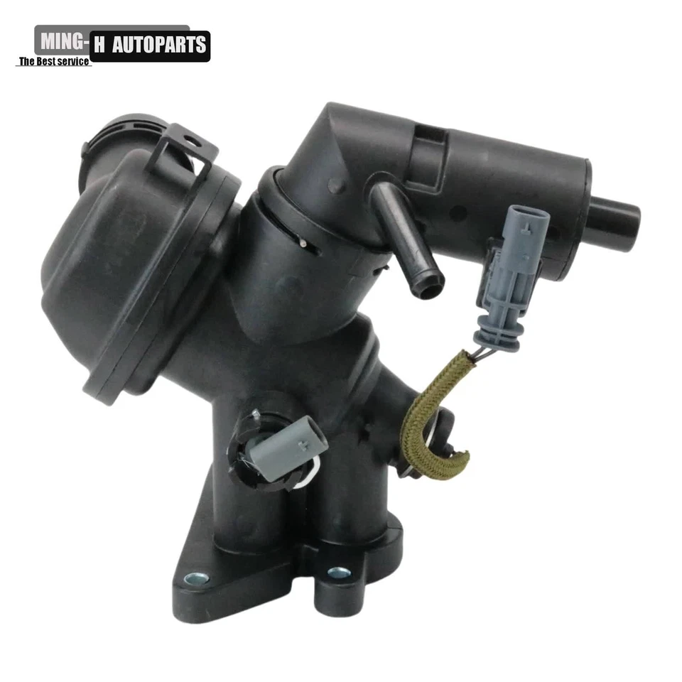 Carcasa de termostato compatible con Jaguar 2018-2024 F-Pace 2018-2020 XE XF 2,0 L L L4 EE. UU. Foto 2 de 4