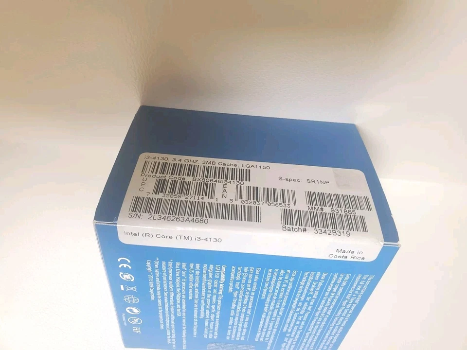 Intel BX80646I34130 SR1NP Core i3-4130 Processor 3MB Cache, 3.40 GHz NEW!! - Image 3 of 4