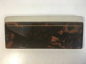 Boat Glove Box - Vinyl and Wood Grain - Unknown Make -  WP8