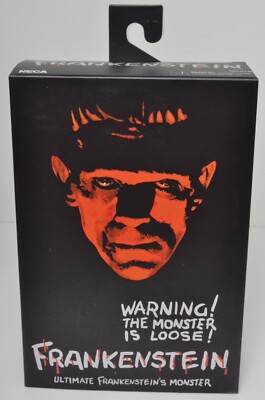 THE ULTIMATE FRANKENSTEIN MONSTER (B&W) Boris Karloff 7'' ACTION FIGURE NECA NEW
