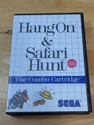 Console Sega Master Sytem Plus avec Hang-on / Safari hunt