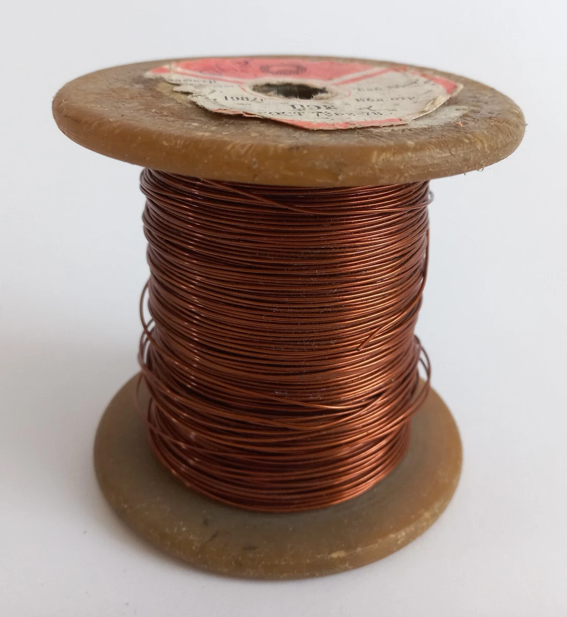Magnetic wire 0.75 mm gauge 21 20 AWG 850 g Enamelled copper winding USSR