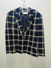 Pendleton Women  s Work Striped Blazer Miss Sophisticates Sz 12 Vintage