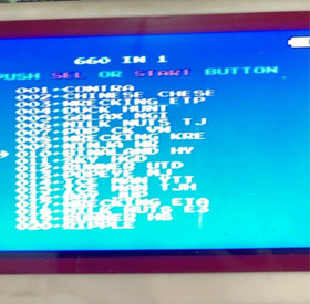 Famicom Game NES Greatest Choice 660in1 Contra (IC Chips)