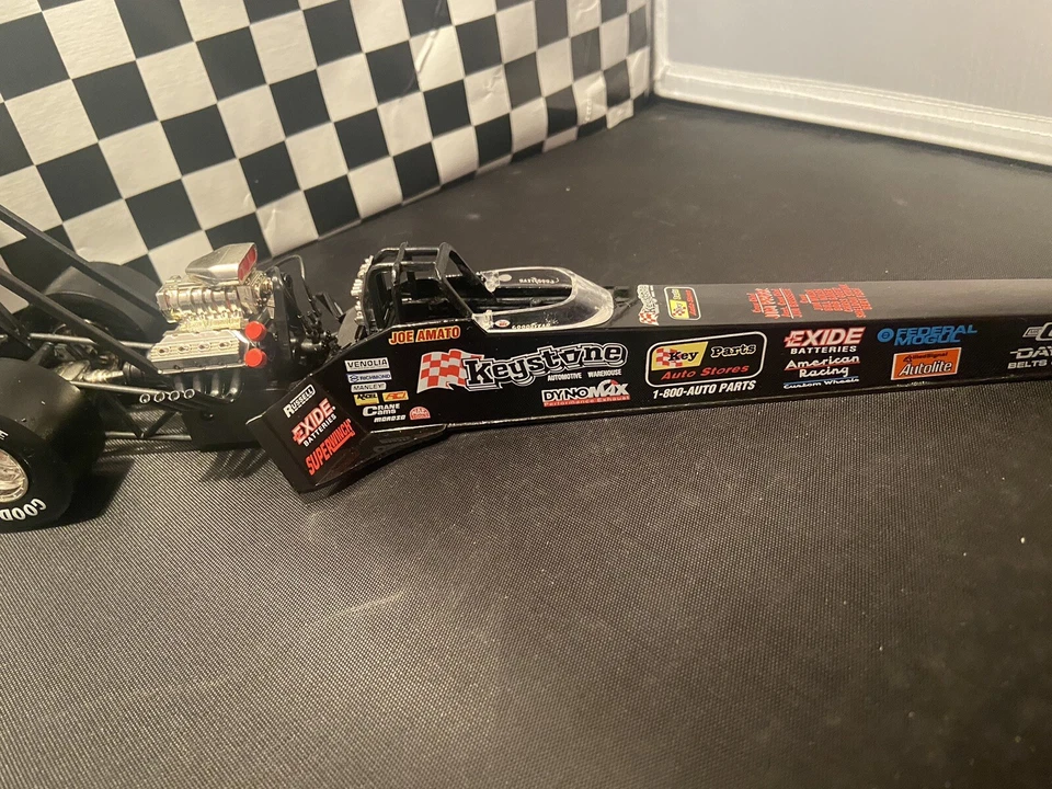 MAC Tools Joe Amato 1996 Keystone Black 1:24 Dragster 1 de 2.520 Foto 3 de 4