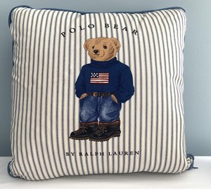 polo bear pillow