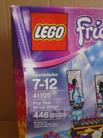 LEGO Friends Pop Star Show Stage with Andrea & Pop Star Livi Set 41105 OPEN Box