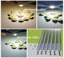 1w 3w High Power White 3000k 6500k 10000k-35000k Led Beads Lamp Chip 10-1000pcs 1w 3w High Power White 3000k 6500k 10000k-35000k Led Beads Lamp Chip 10-1000pcs