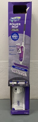 Swiffer Power Mop Starter Kit Floor Cleaner Vinyl Tile Laminate NEW