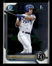 2022 Bowman #BCP-85 Peyton Wilson Chrome Prospects