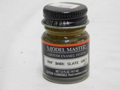 RAF DARK SLATE GREY FLAT 2056 Testors MODEL MASTER Enamel Paint 1/2oz Bottle