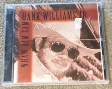HANK WILLIAMS, JR. - A.K.A. WHAM BAM SAM NEW CD Jewel Case has some Cracks