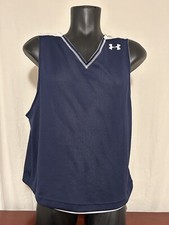 Under Armour Medium Loose Jersey navy/white reversible NWT