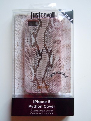 Hülle für Apple iPhone 5 Schutzhülle NEU Cover Anti-Shock Just Cavalli Neu OVP