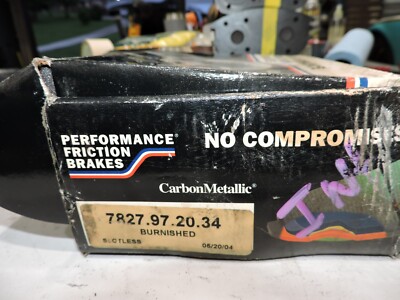 NEW  Performance Friction brand rear brake pads PFC 7827-97-20 Nascar arca