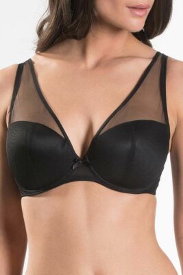 Aubade Nudessence Bh Dreieck mit Bügel Komfort 100E 100 E Schwarz