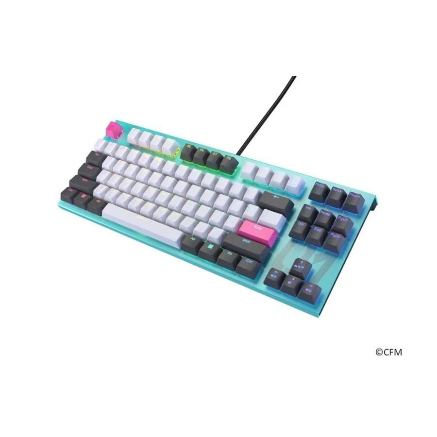 TOPRE REALFORCE GX1 Miku Gaming Keyboard English US Layout 45g X1UDM1 NEW - Image 2 of 4
