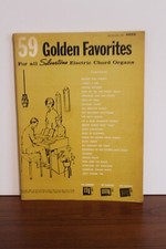 Vintage- 1966 American Sales- 59 Golden Favorites Silvertone Electric Organ