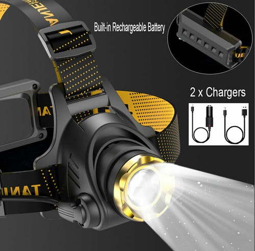 1200000lm Súper Brillante LED Faro USB Recargable Linterna Linterna Antorcha - Imagen 11 de 20