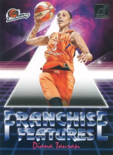2019 Panini Donruss WNBA DIANA TAURASI #2 FRANCHISE FEATURES INSERT MERCURY